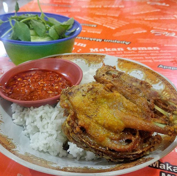 bebek goreng palupi