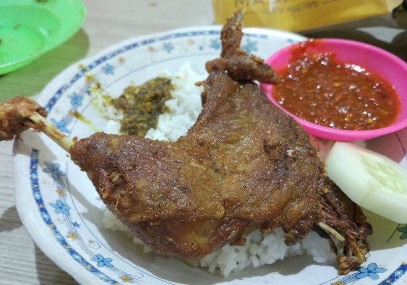 bebek goreng palupi