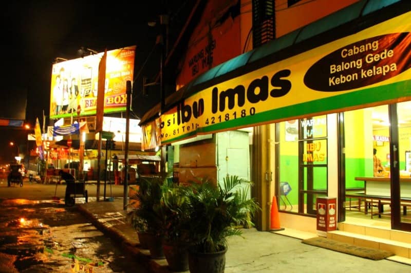 warung nasi ibu imas