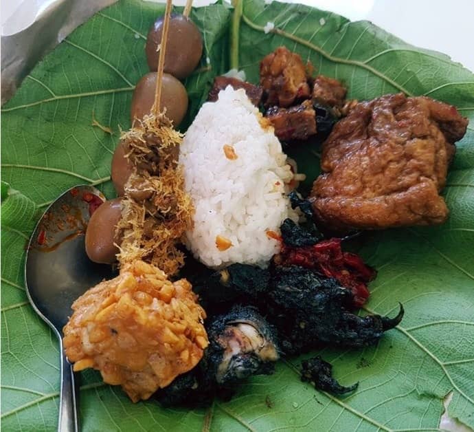 nasi jamblang bu nur
