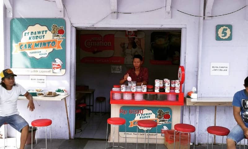 es dawet kudus cak minto