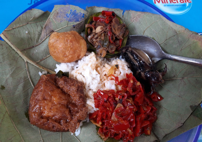 nasi jamblang pelabuhan