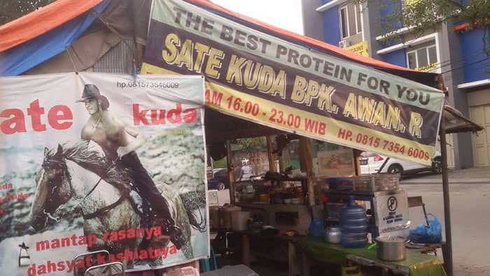 sate kuda pak awan bandung