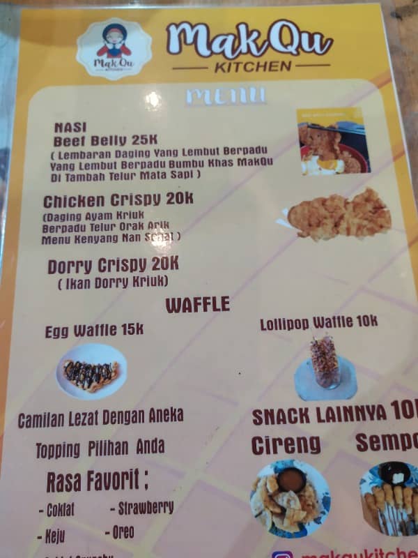 makqu kitchen gresik