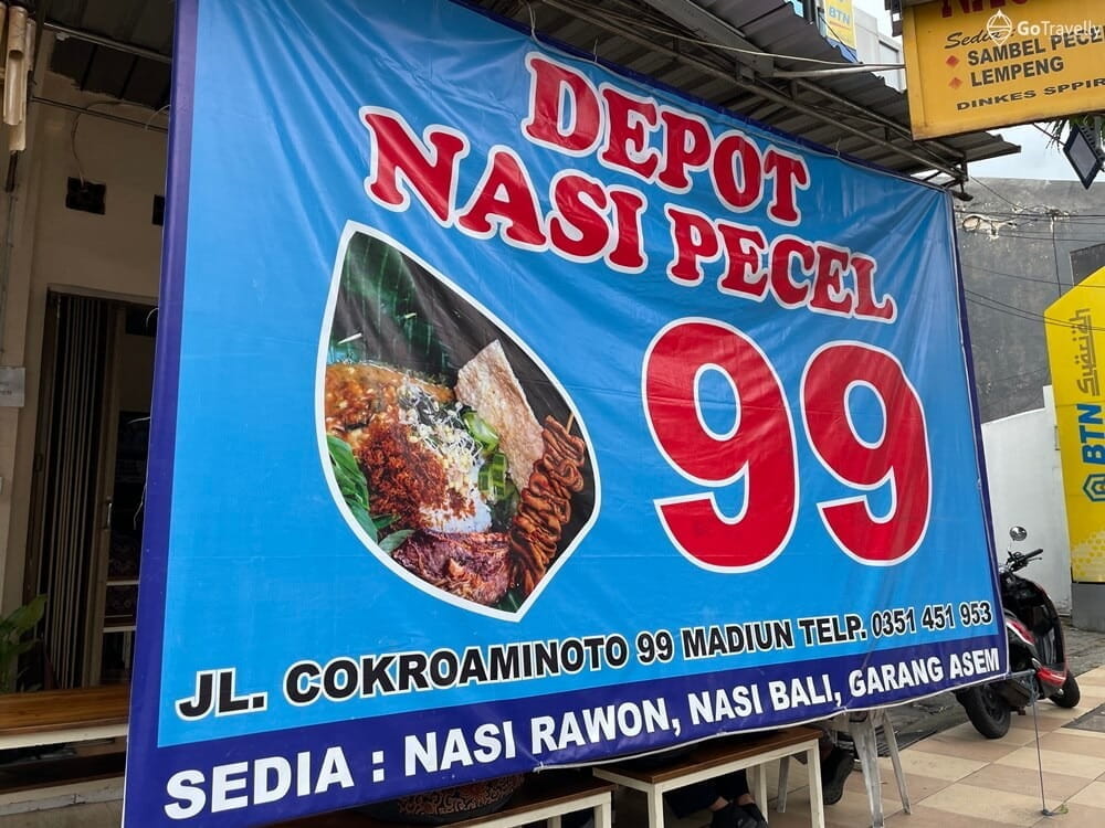 Lezatnya Nasi Pecel 99, Warung Pecel Langganan Presiden