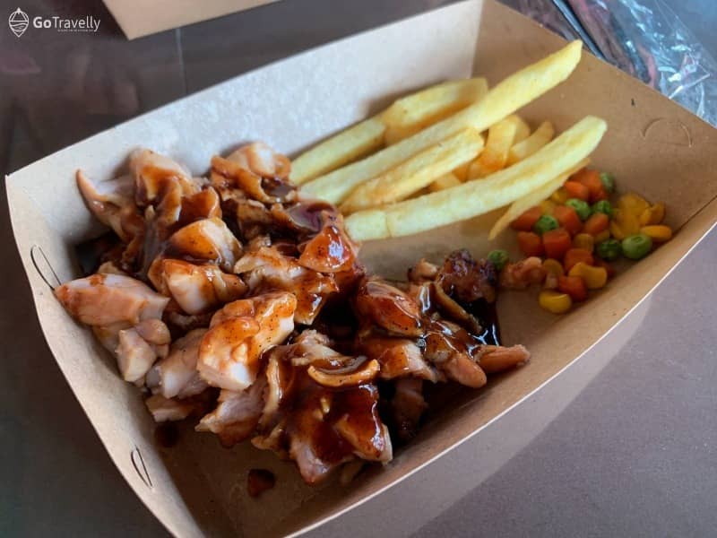 menu chicken steak barbeque wangbi spicy korean bbq
