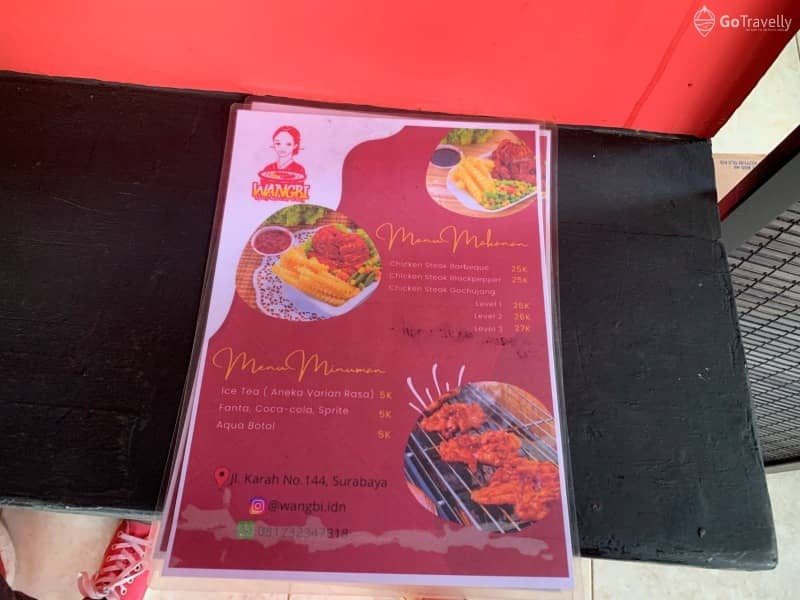menu di wangbi spicy korean bbq