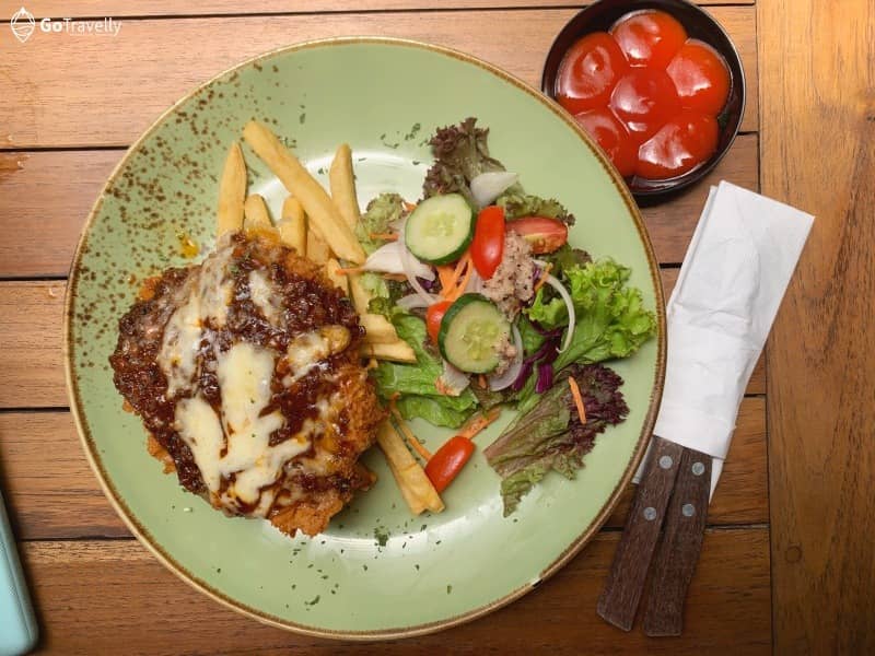 chicken parmigiana menu makanan rustic market surabaya forest tree