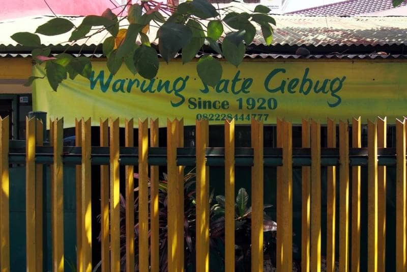 warung sate gebug