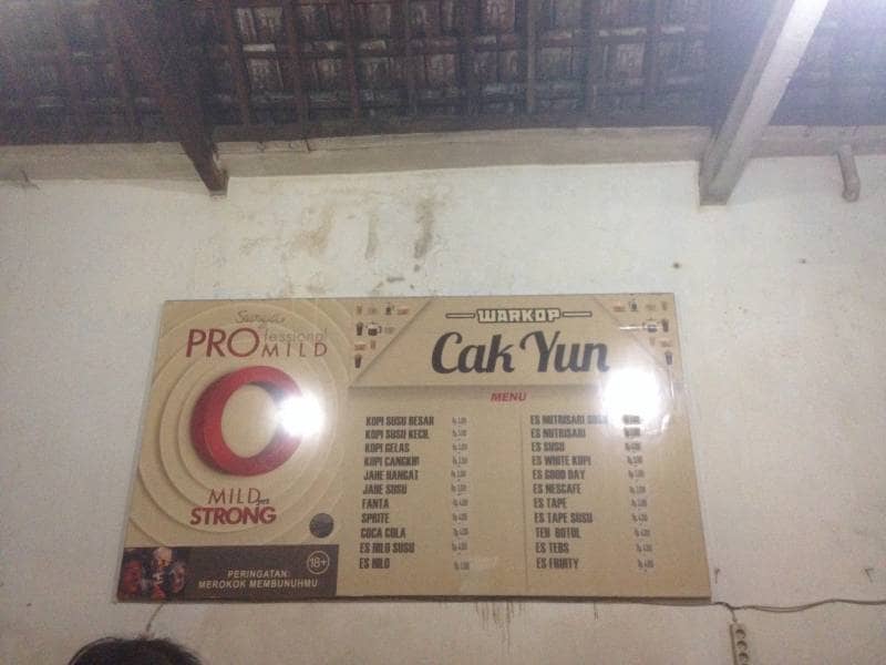 warung pak yun tulungagung