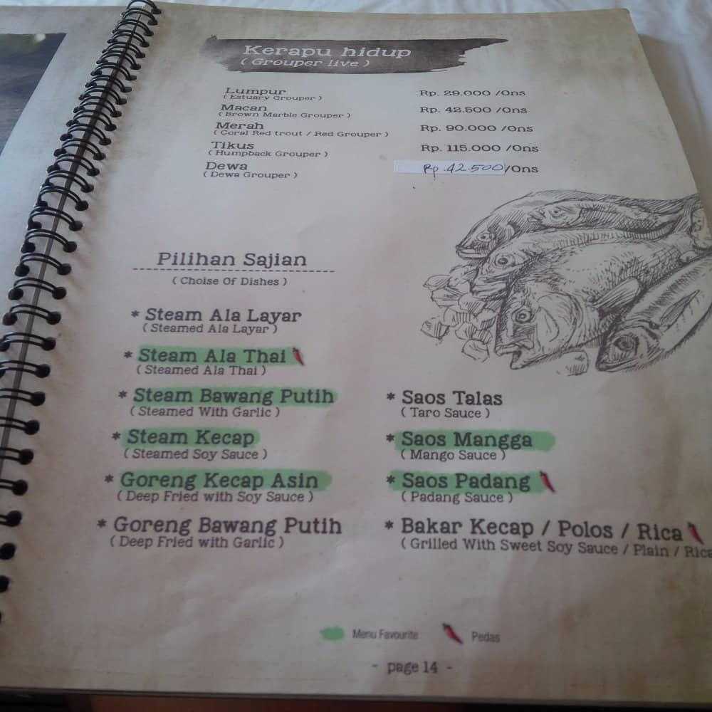 resto seafood layar surabaya