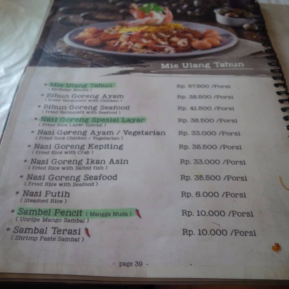 resto seafood layar surabaya
