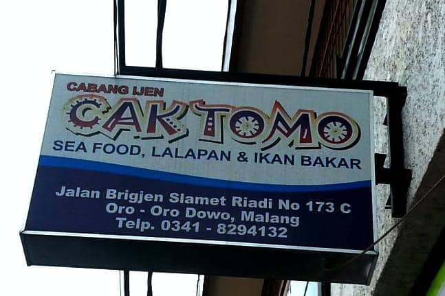 kepiting cak tomo malang