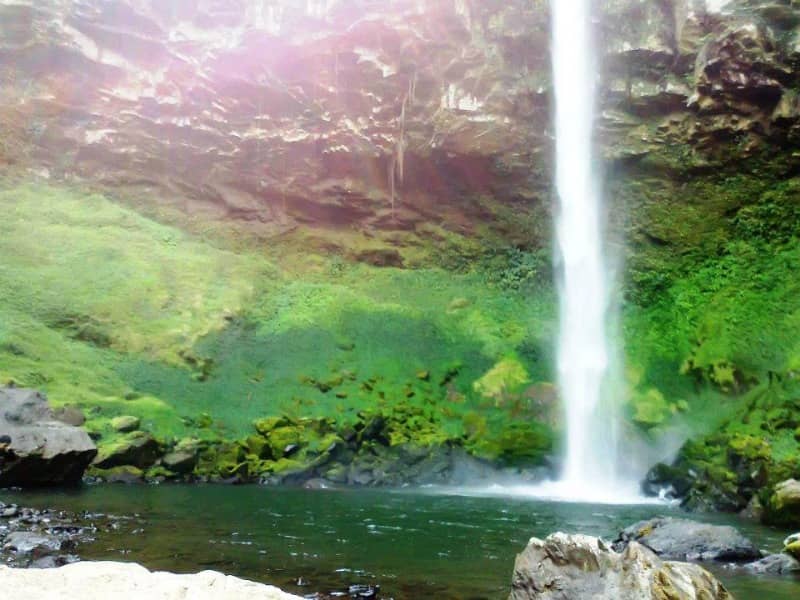 Air terjun putri malu