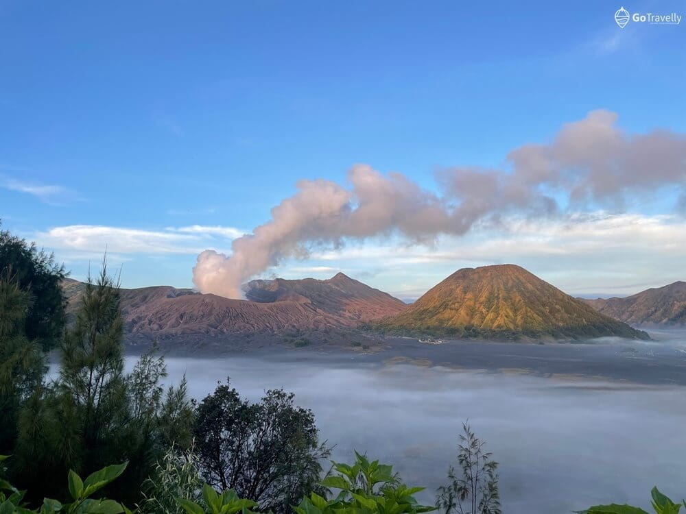 hotel dengan view bromo