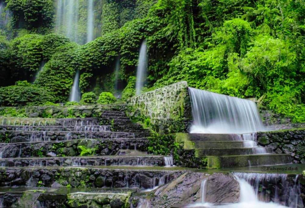 air terjun benang kelambu