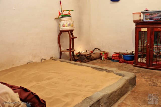 rumah kasur pasir