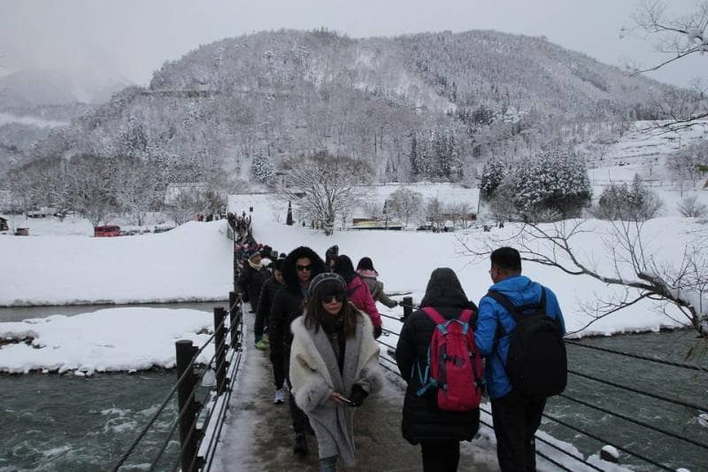 shirakawa go winter