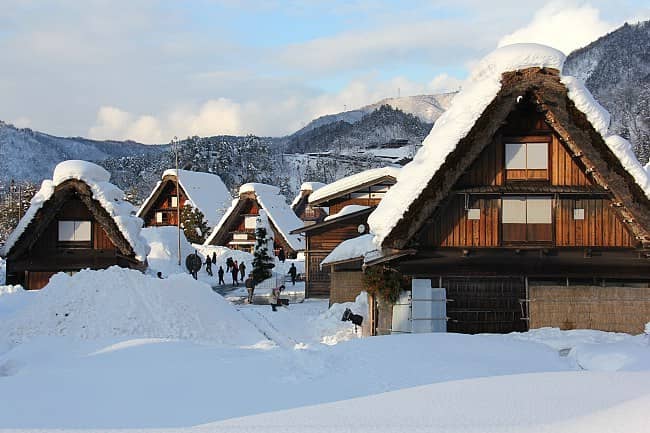 shirakawa go winter